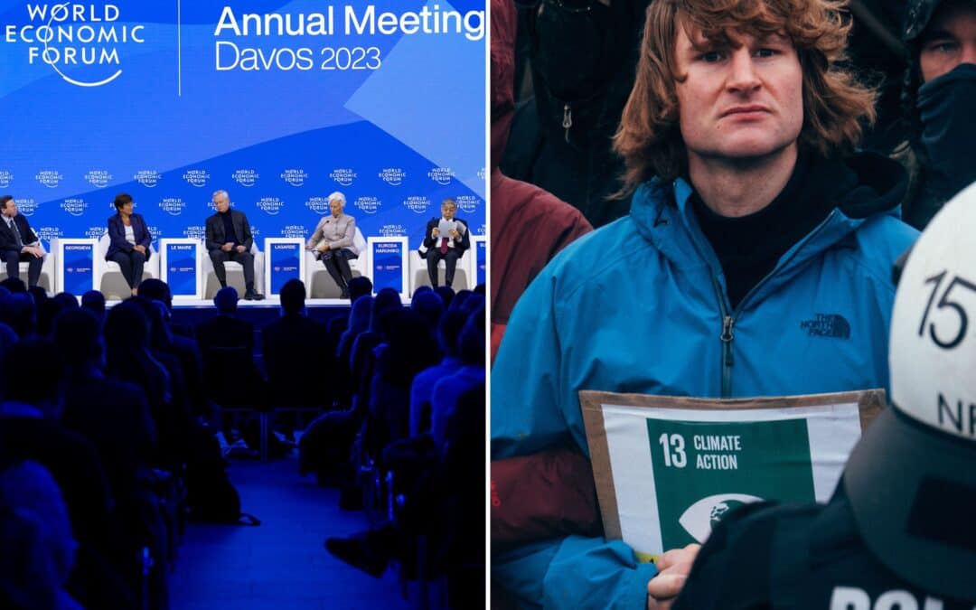 Climate change and global economics: Whose voices are heard at Davos?